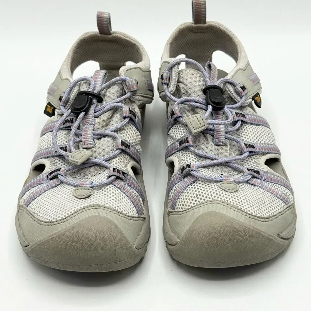 Teva Manatee Purple Khaki Hiking Sandals - Kids US 2